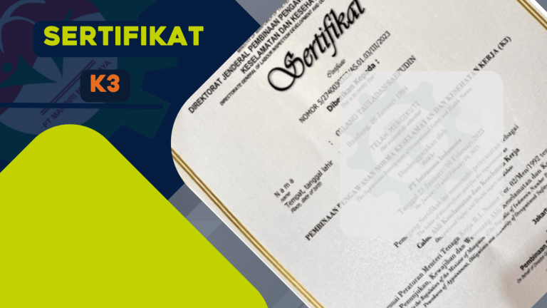 Sertifikat K3 Pentingnya K3 di Lingkungan Kerja 3 sertifikat k3