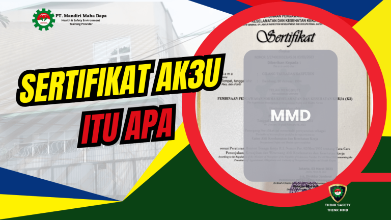 Sertifikat AK3U Itu Apa 7 Sertifikat AK3U itu apa