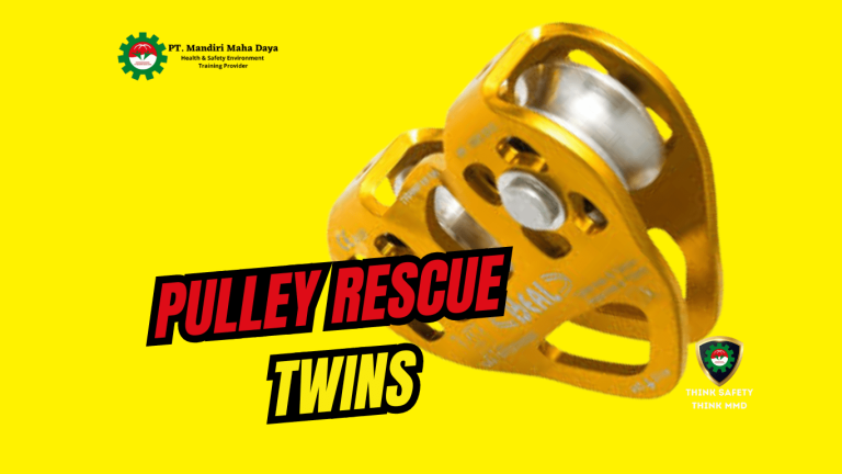 Pulley Rescue Twins Pada Pekerja Ketinggian 11 Pulley Rescue Twins.