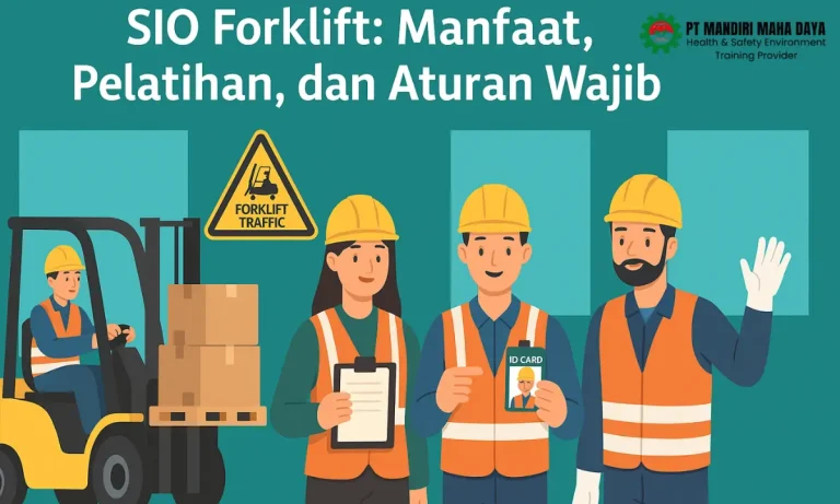 SIO Forklift: Manfaat, Pelatihan, dan Aturan Wajib 10 SIO Forklift