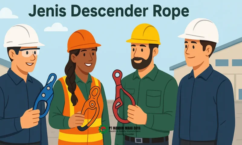 Jenis Descender Rope