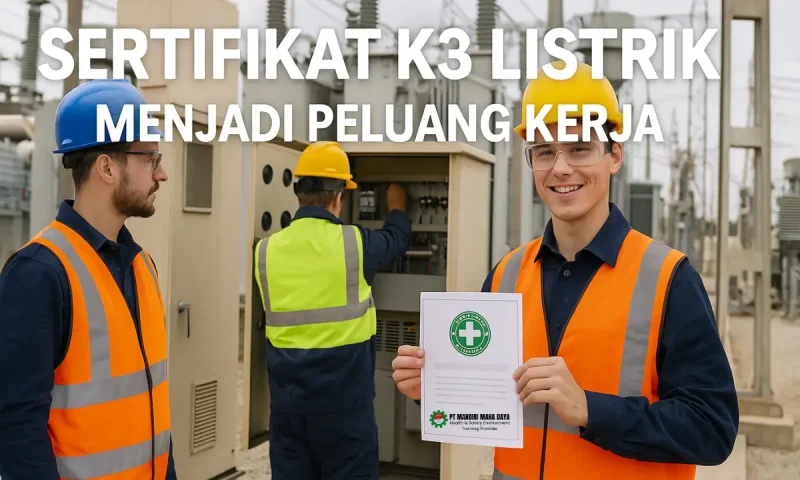 Sertifikat K3 Listrik Menjadi Peluang Kerja 1