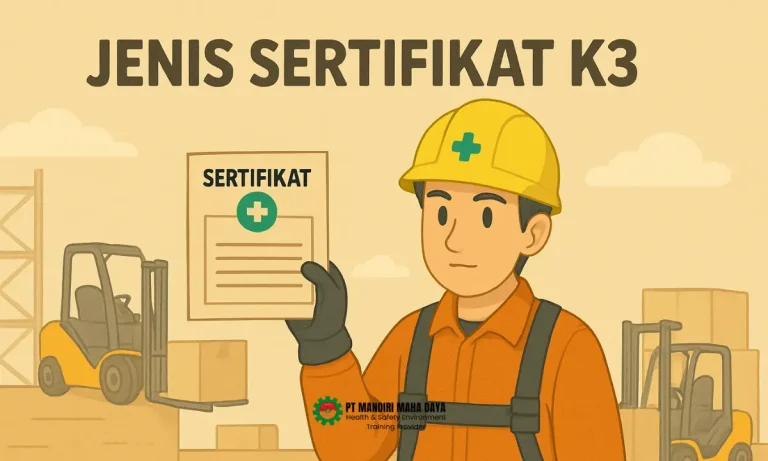 Jenis-Jenis Sertifikat K3 dan Keuntungan Besarnya 11 Jenis Sertifikat K3