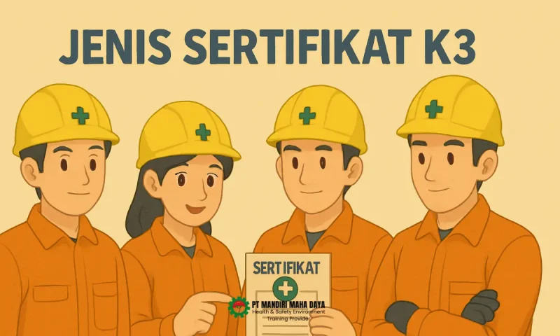 Jenis Sertifikat K3