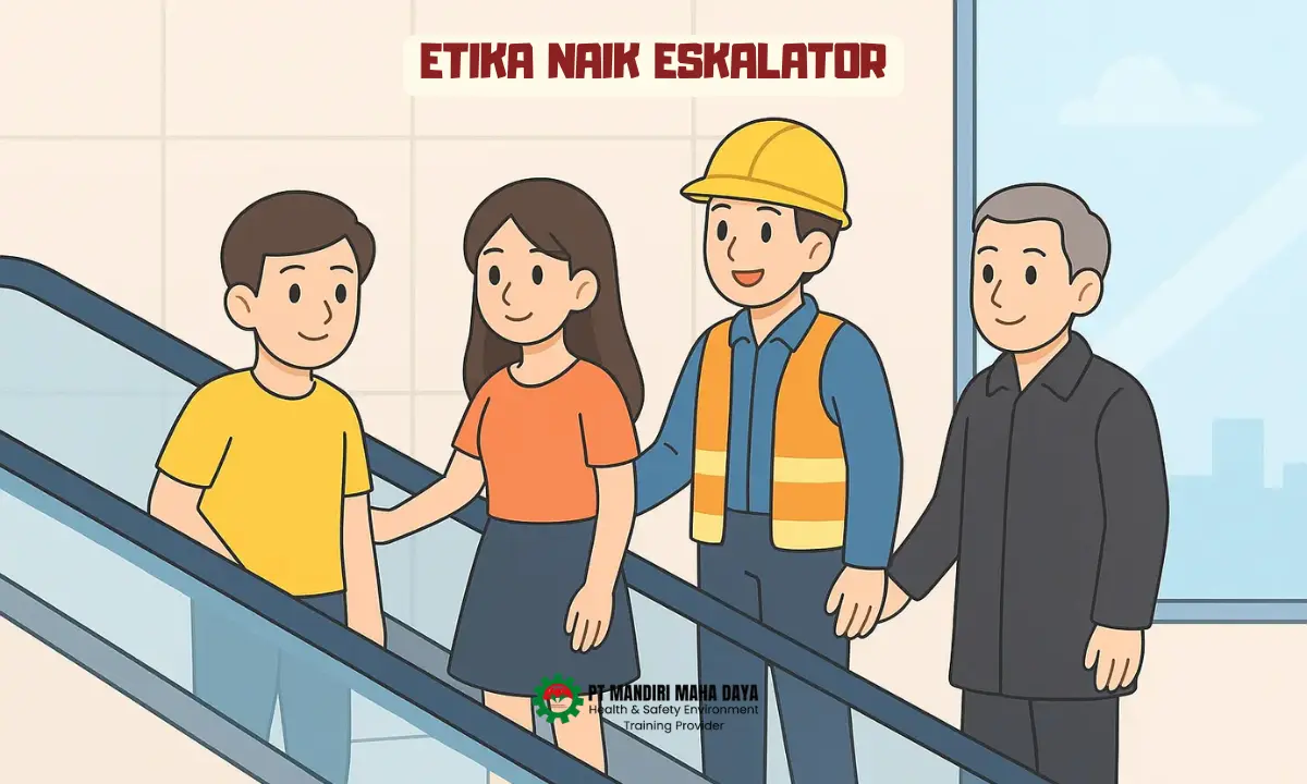 Etika Naik Eskalator