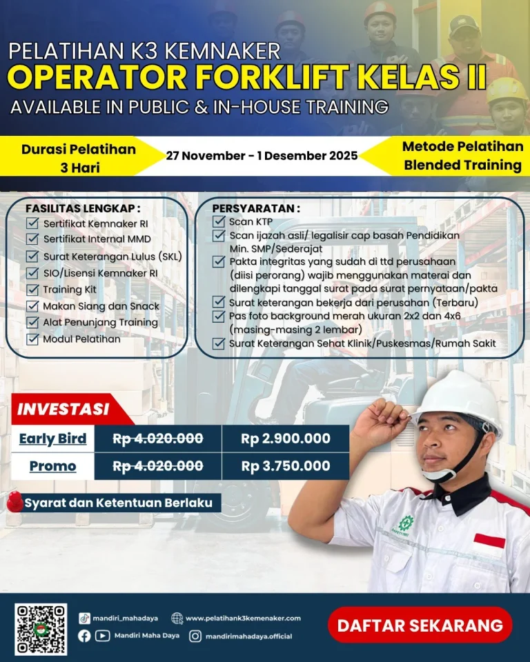 Operator Forklift