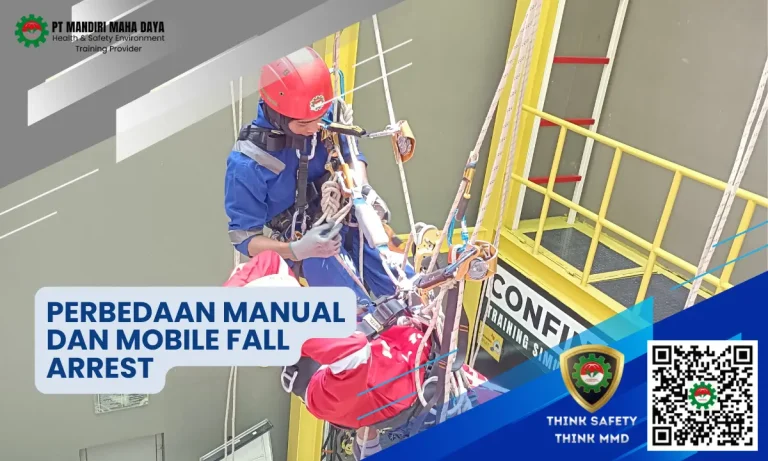 Perbedaan Manual dan Mobile Fall Arrest System dalam Keselamatan Kerja di Ketinggian 1 Perbedaan Manual dan Mobile Fall Arrest System