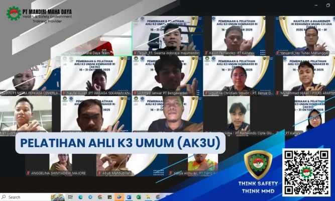 Pelatihan Ahli K3 Umum (AK3U)
