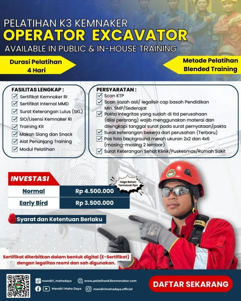 Operator Excavator
