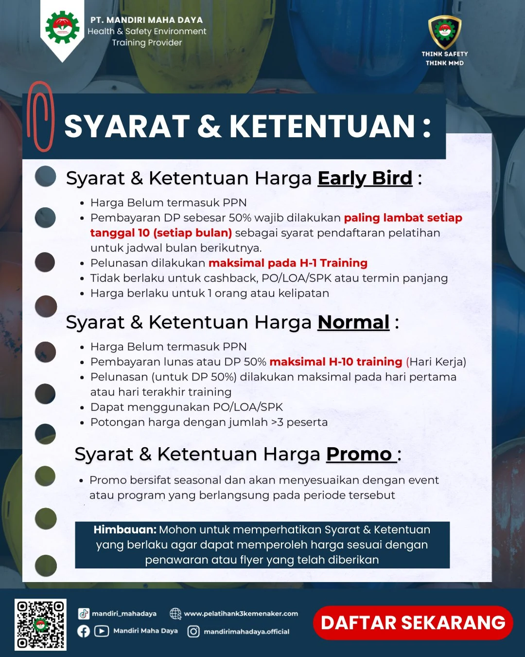 Syarat & Ketentuan