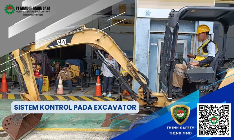Tombol dan Tuas yang Digunakan di Excavator