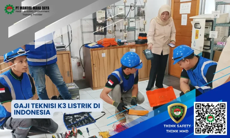 Gaji Teknisi K3 Listrik