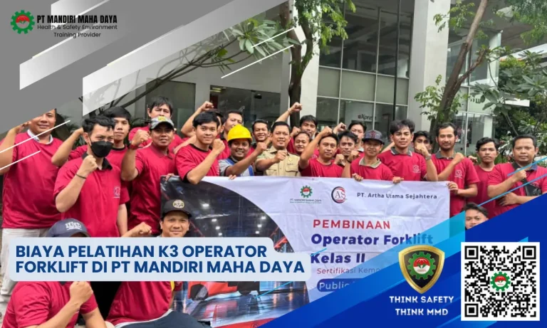 Biaya Pelatihan K3 Operator Forklift