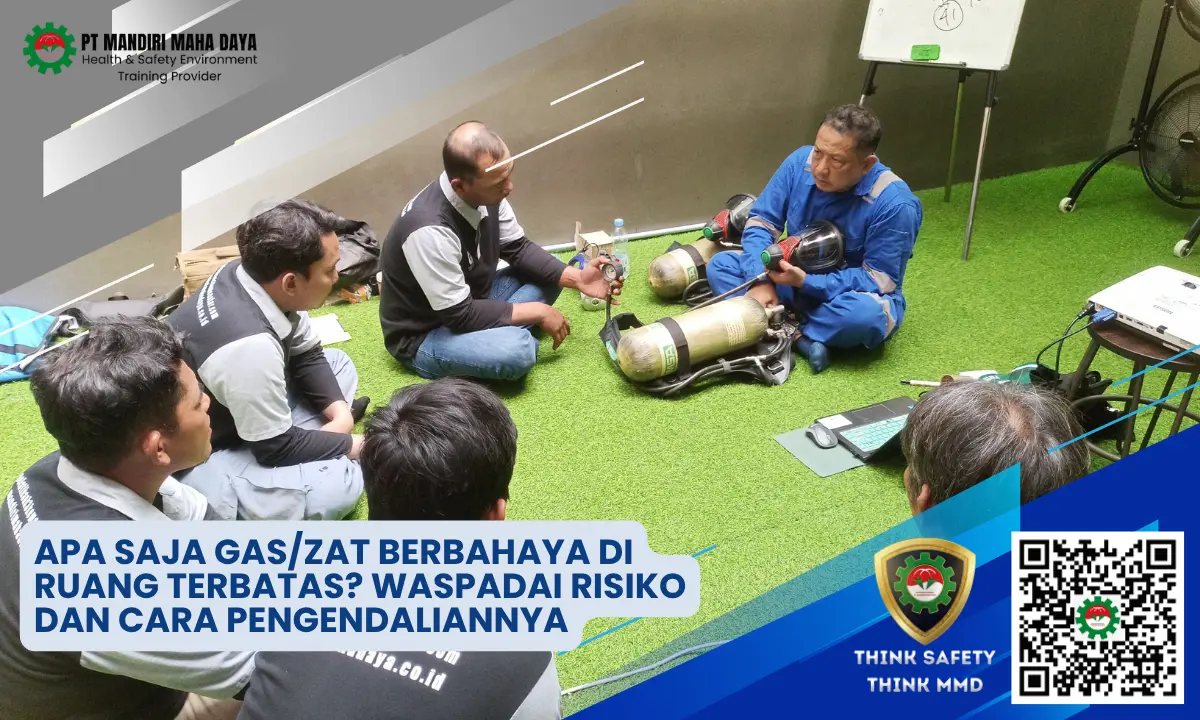 Apa Saja Gas/Zat Berbahaya di Ruang Terbatas