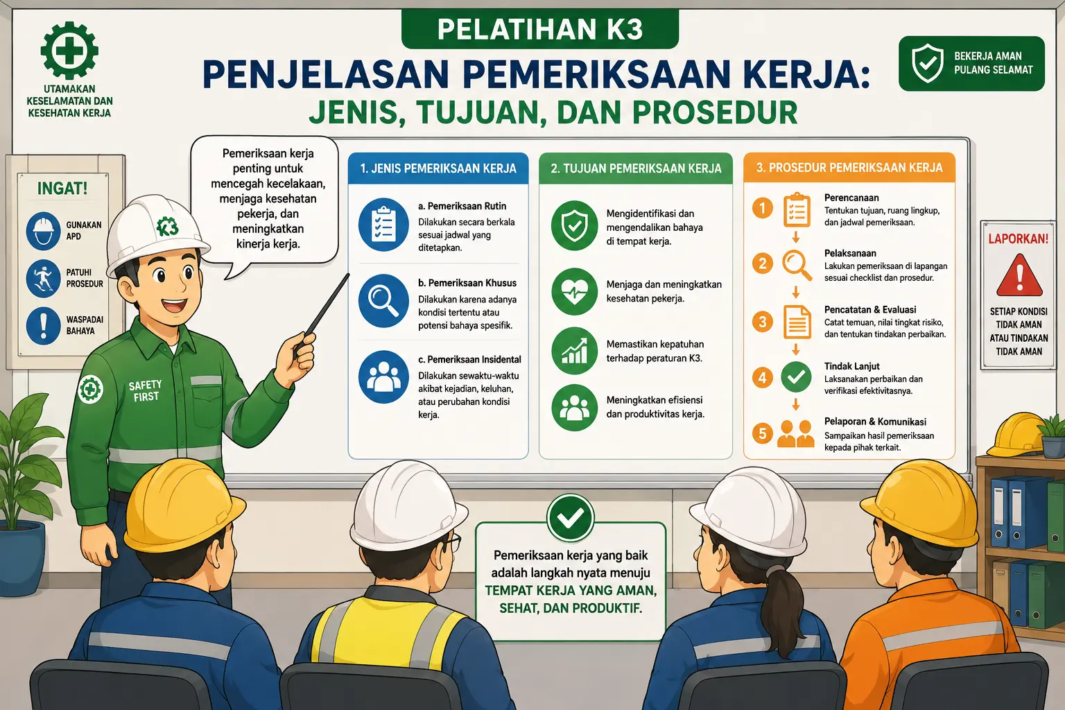 Pemeriksaan Kerja