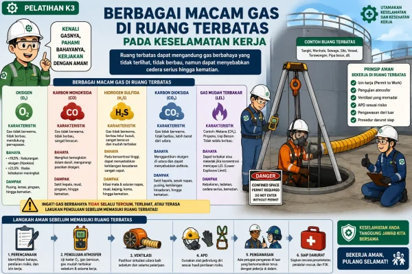 Berbagai Macam Gas di Ruang Terbatas