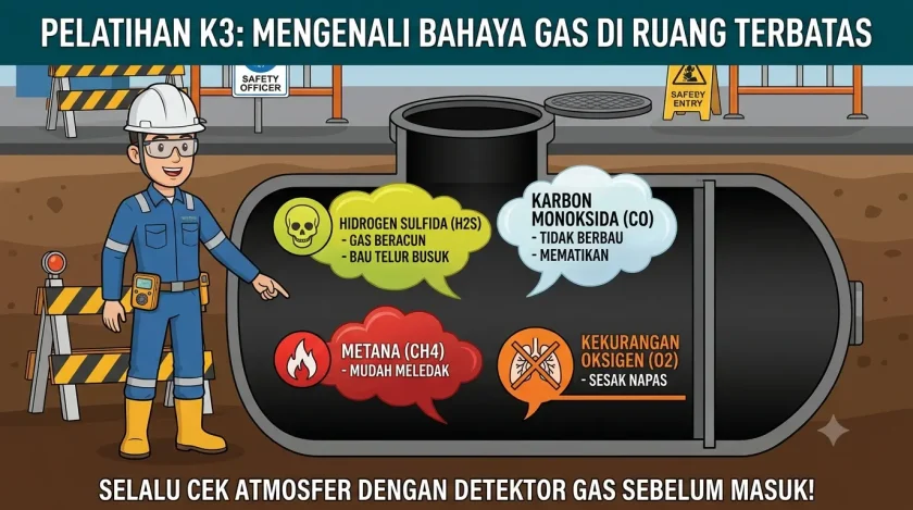 Berbagai Macam Gas di Ruang Terbatas