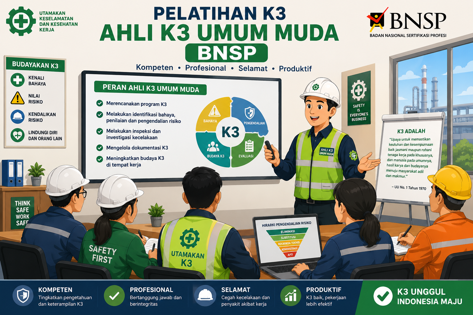 Ahli K3 Umum Muda BNSP