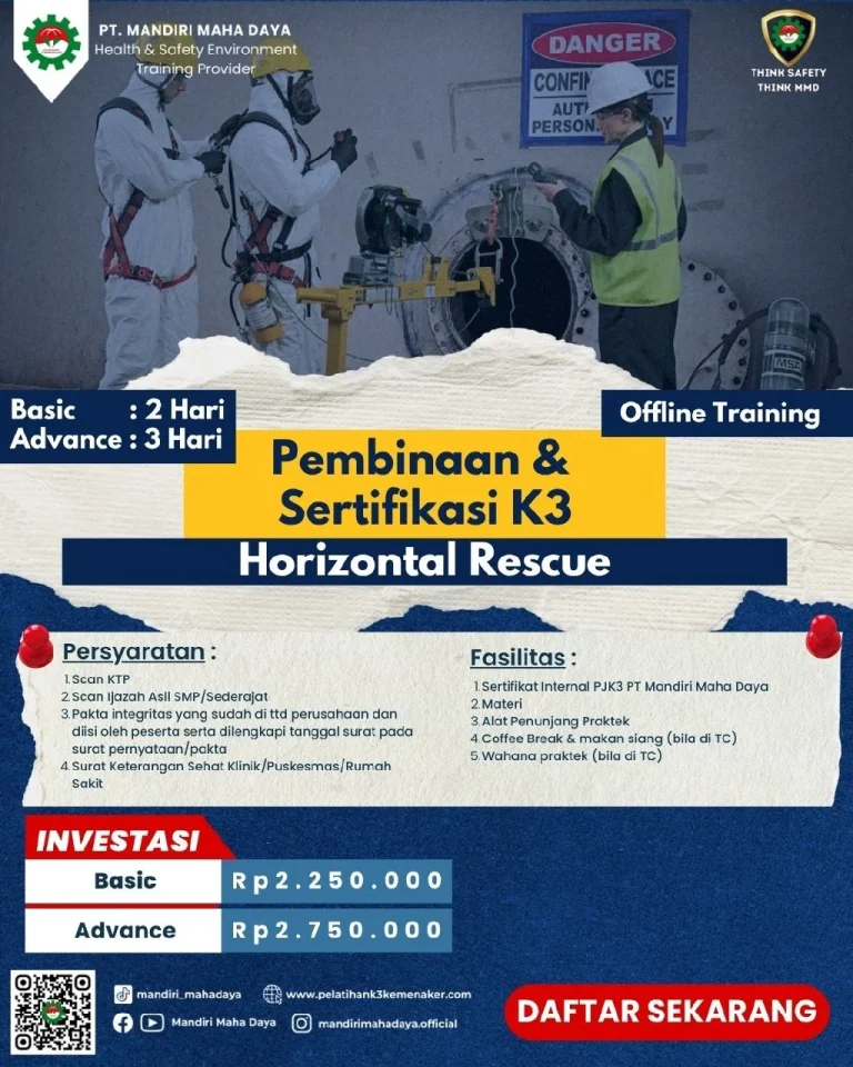 Pelatihan Horizontal Rescue