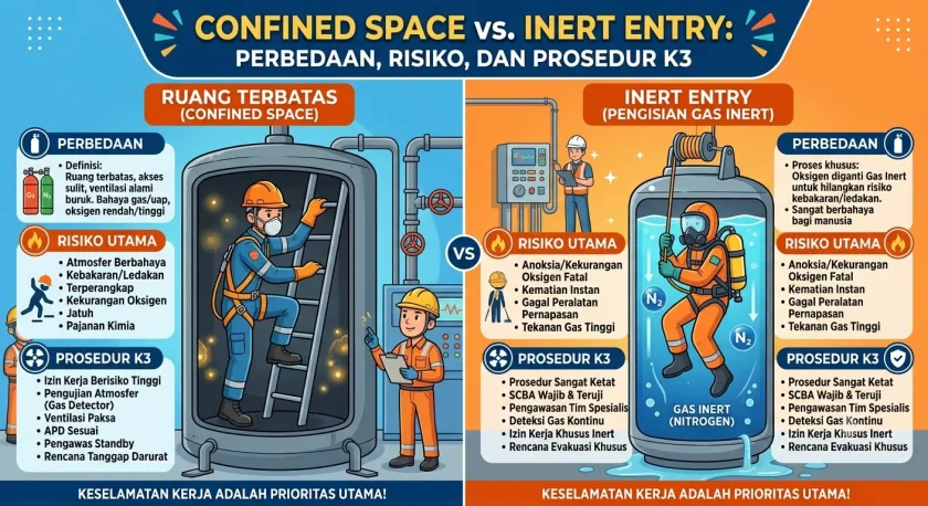 Confined Space vs Inert Entry