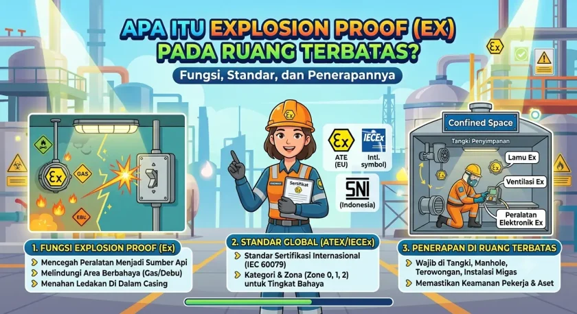 Explosion Proof pada Ruang Terbatas