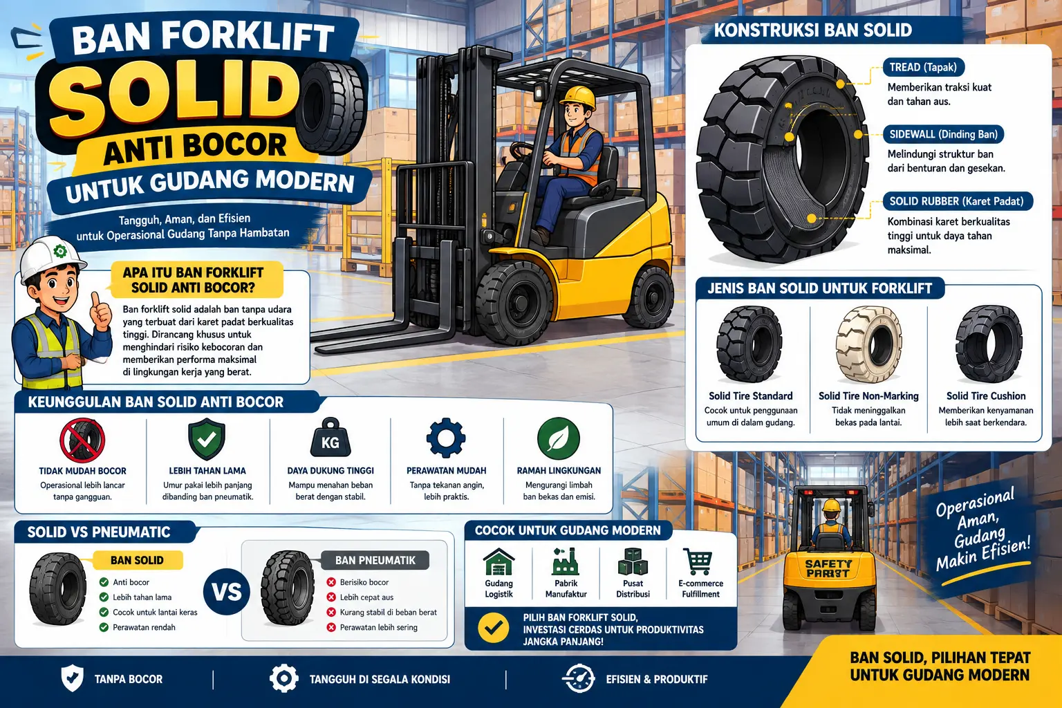 Ban Forklift