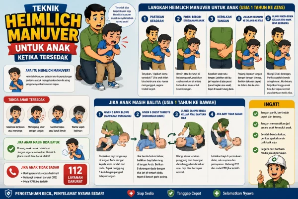 Teknik Heimlich Manuver
