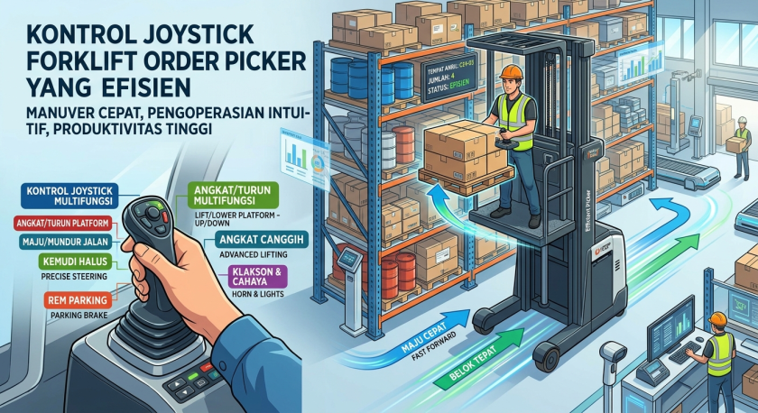 Kontrol Joystick Forklift